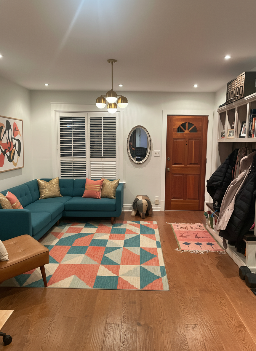 Midcentury Modern interior design by ModernAesthete_8546