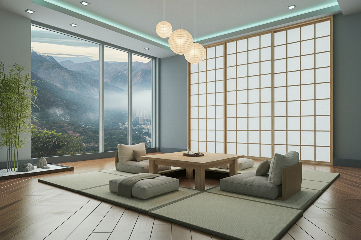 Japanese interior design by Amy