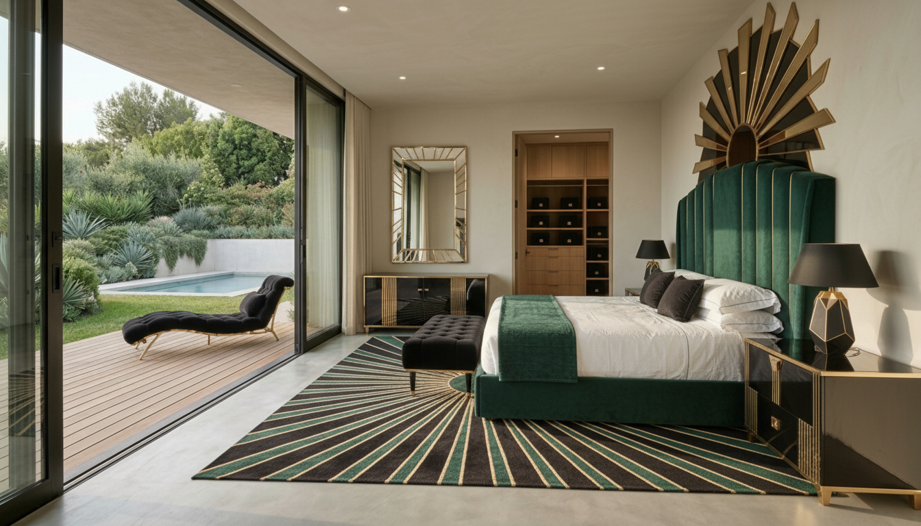 Art Deco Bedroom design