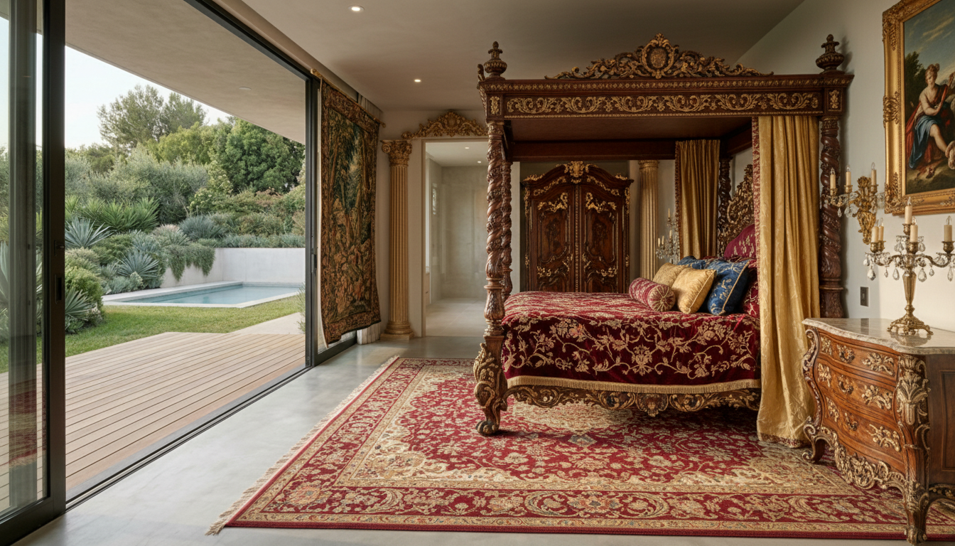Baroque Bedroom design
