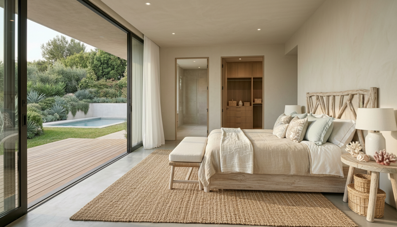 Coastal Bedroom design