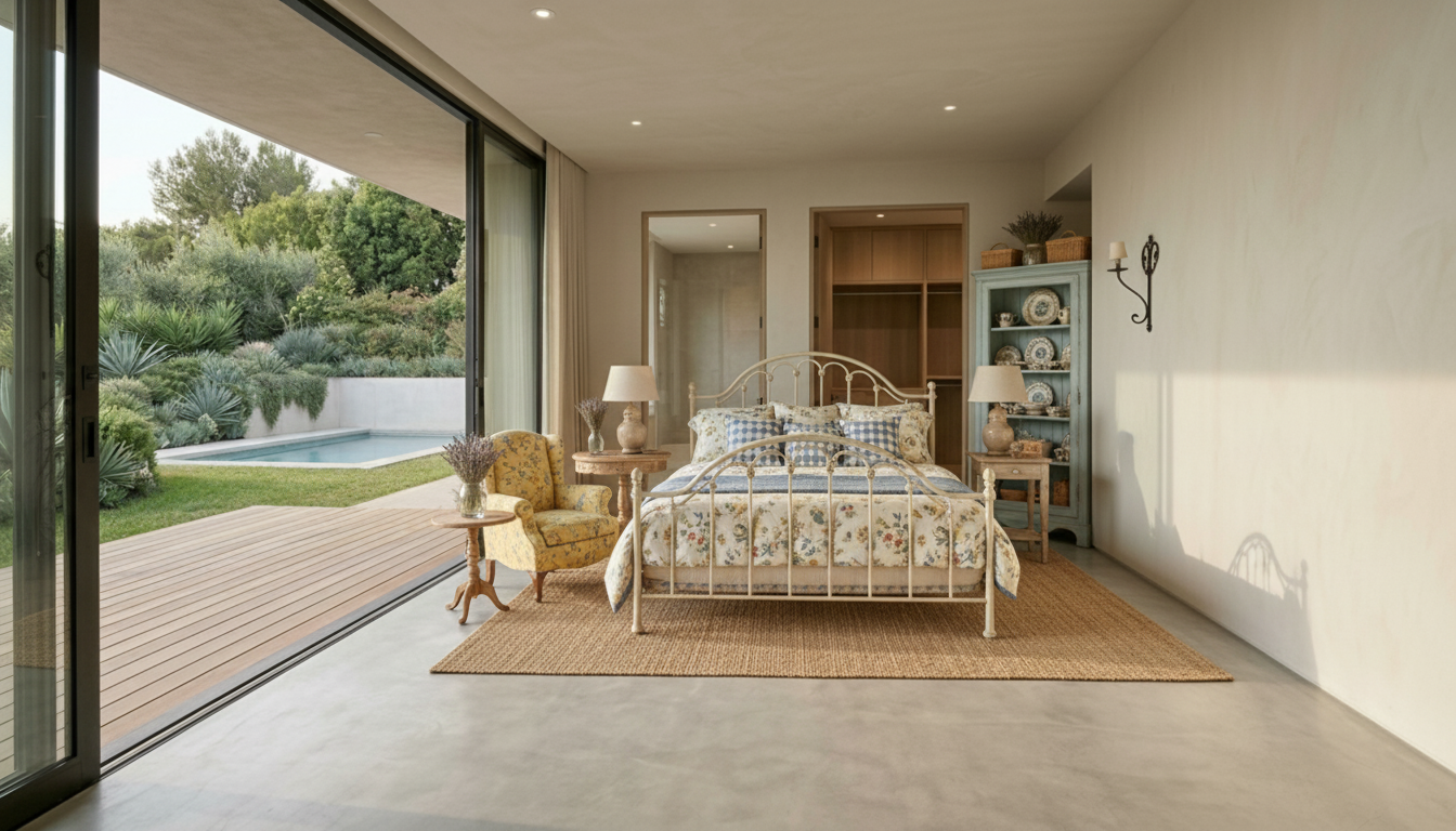 French Country Bedroom design