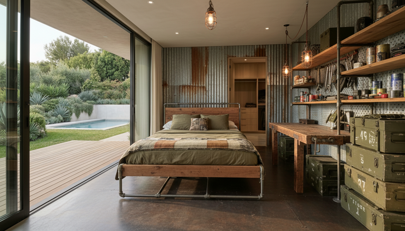 Post Apocalyptic Bedroom design