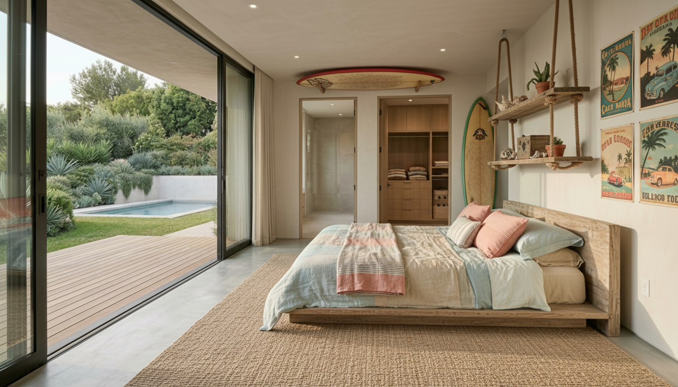 Surf Shack Bedroom design