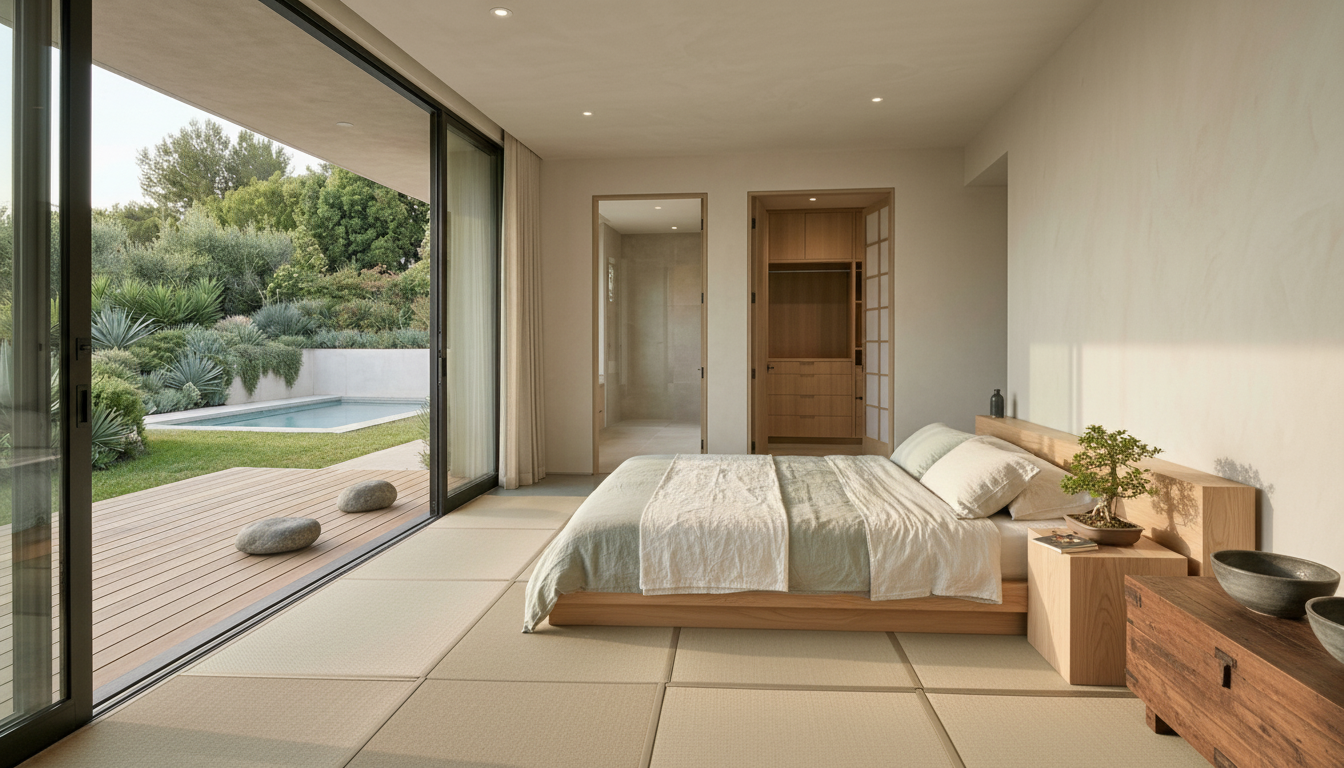 Zen Bedroom design