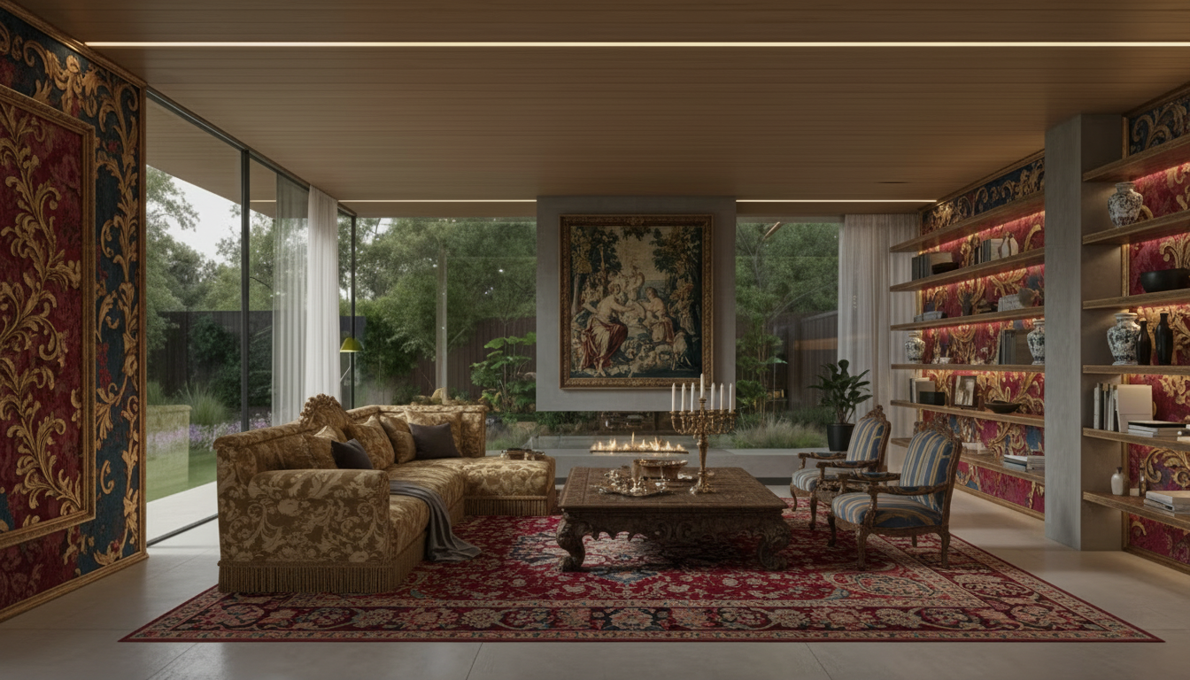 Baroque Living Room design