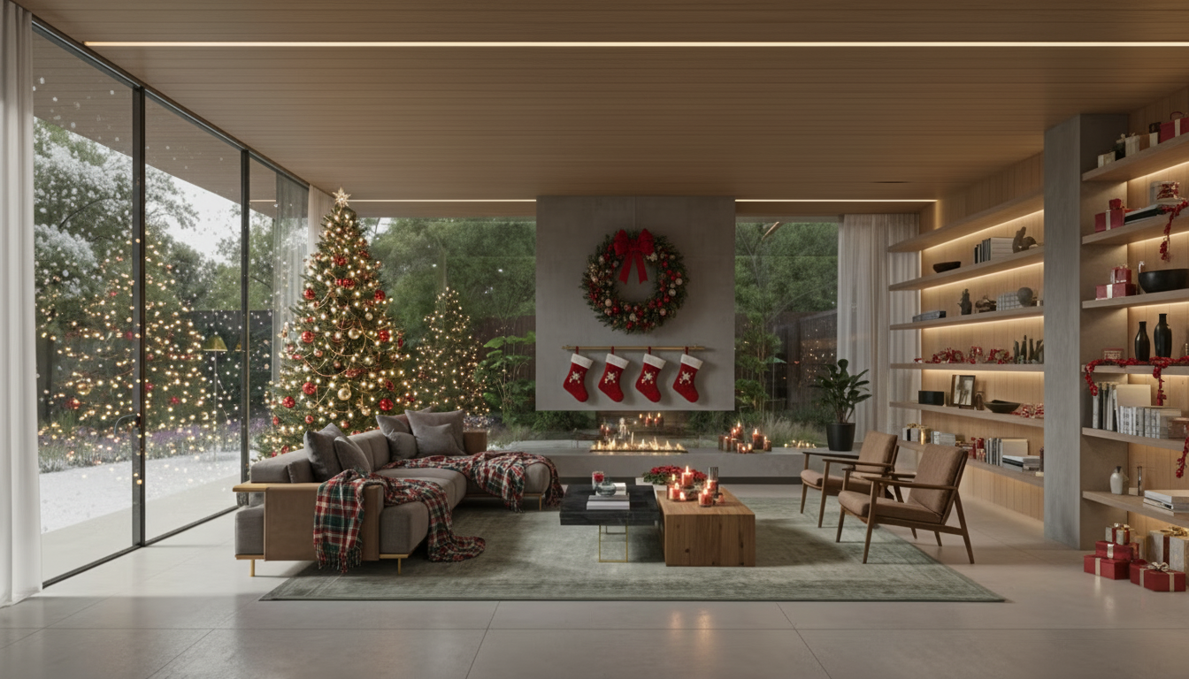 Christmas Living Room design