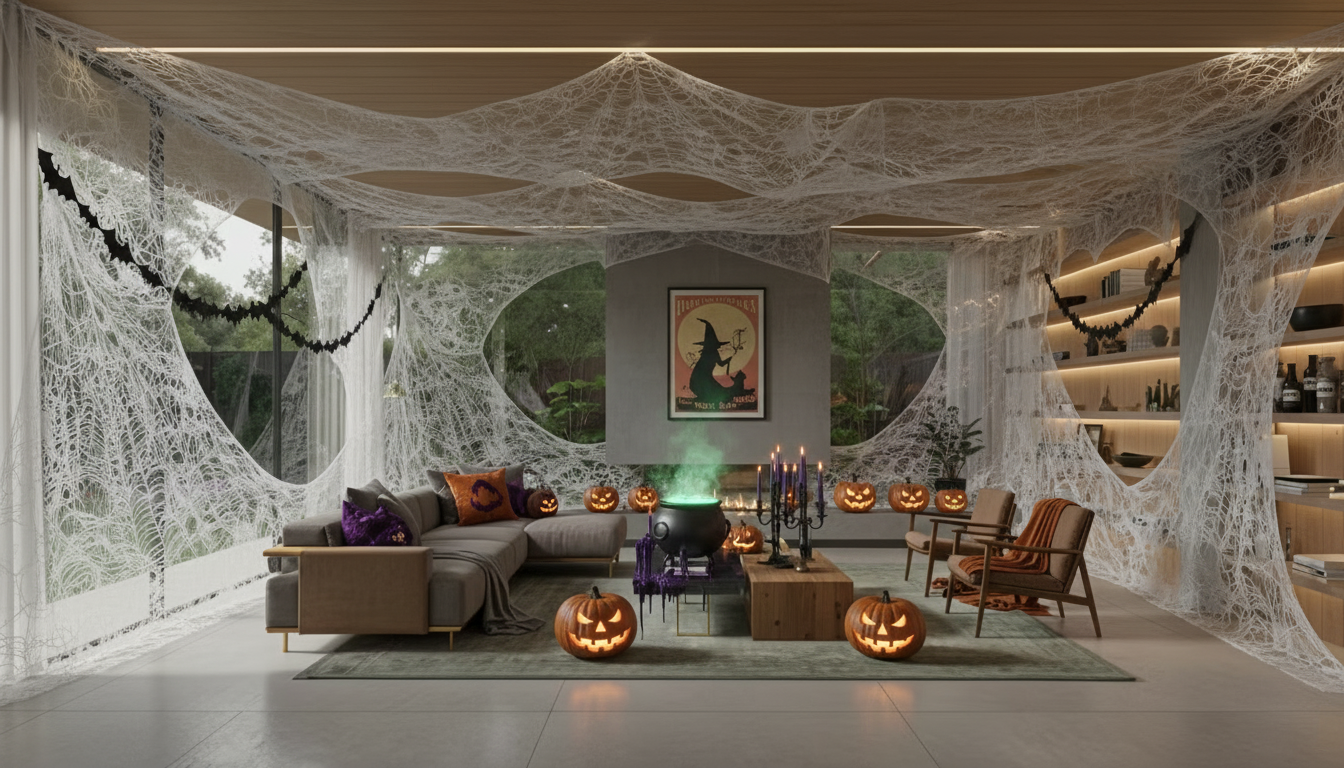 Halloween Living Room design