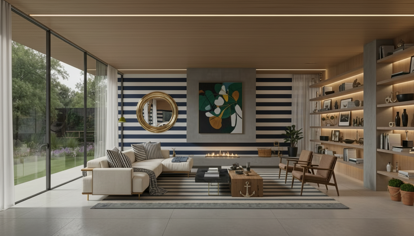 Nautical Living Room design