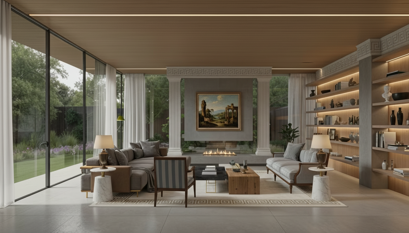 Neoclassic Living Room design