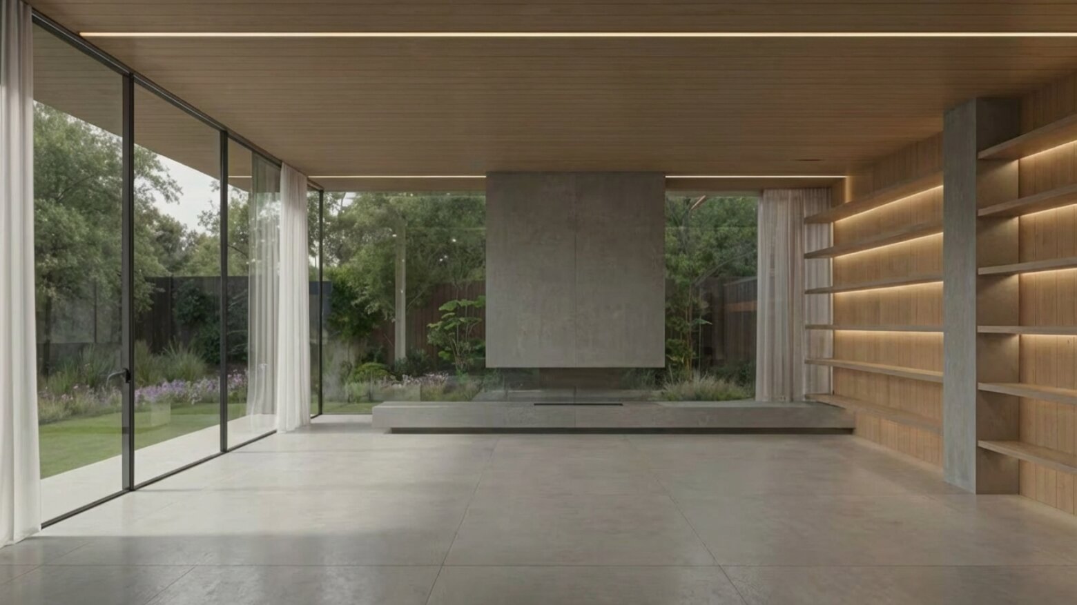 Room before rustic redesign