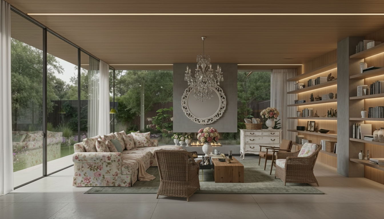 Shabby Chic Living Room design