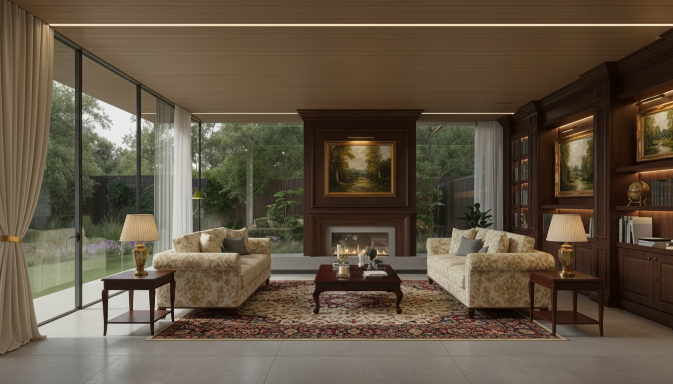 Traditional Living Room design