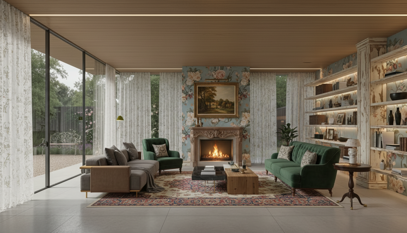 Vintage Living Room design